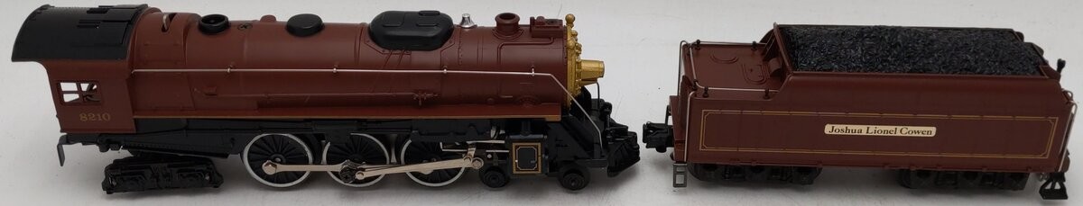 Lionel 6-8210 O Gauge Joshua Lionel Cowen 4-6-4 Hudson Steam Loco & Tender #8210