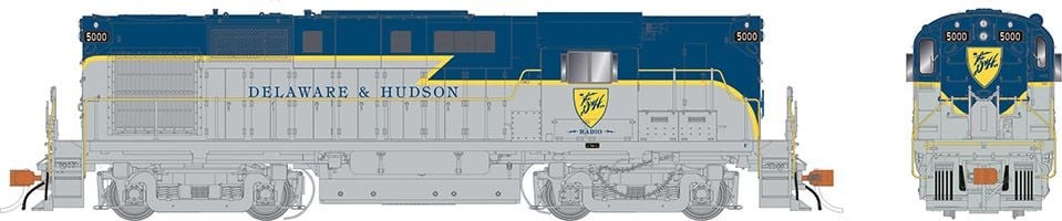 Rapido Trains 031061 HO D&H RS-11 Diesel Locomotive Standard DC #5000