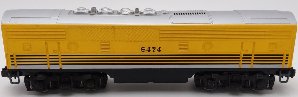 Lionel 6-8474 O Gauge Rio Grande F3 B-Unit Non-Powered Diesel Locomotive #8474