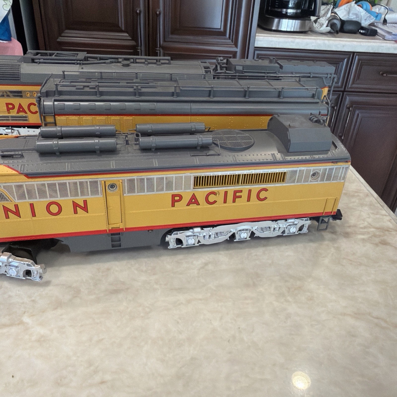 MTH Premier Union Pacific #80 Coal Turbine ABC Set O-Gauge BCR Untested As Is
