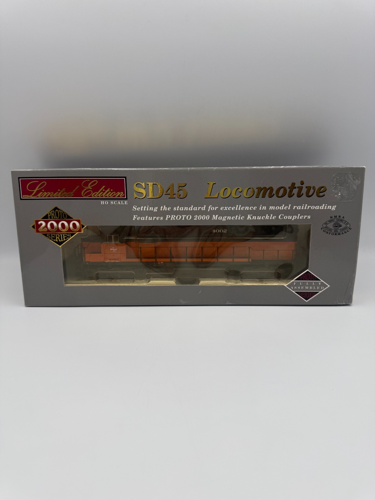 HO Proto 2000 #433-30730 SD45 Milwaukee Road #4002 DCC Ready. TRO, IOB.
