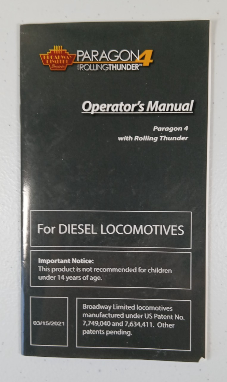 HO Broadway Limited Southern SW7 #1107 Diesel Locomotive Paragon4 DCC Sound