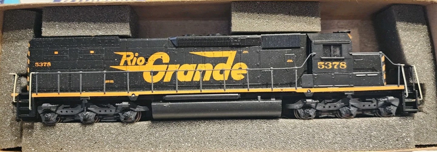 Athearn HO Scale Diesel Engine Denver & Rio Grande Western #5378 Dummy