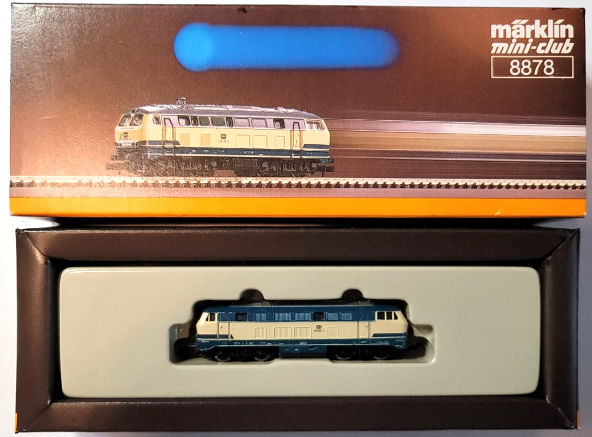 Z Marklin 8878 DB BR 216 090-1 Diesel Hydraulic Locomotive (tested) #1