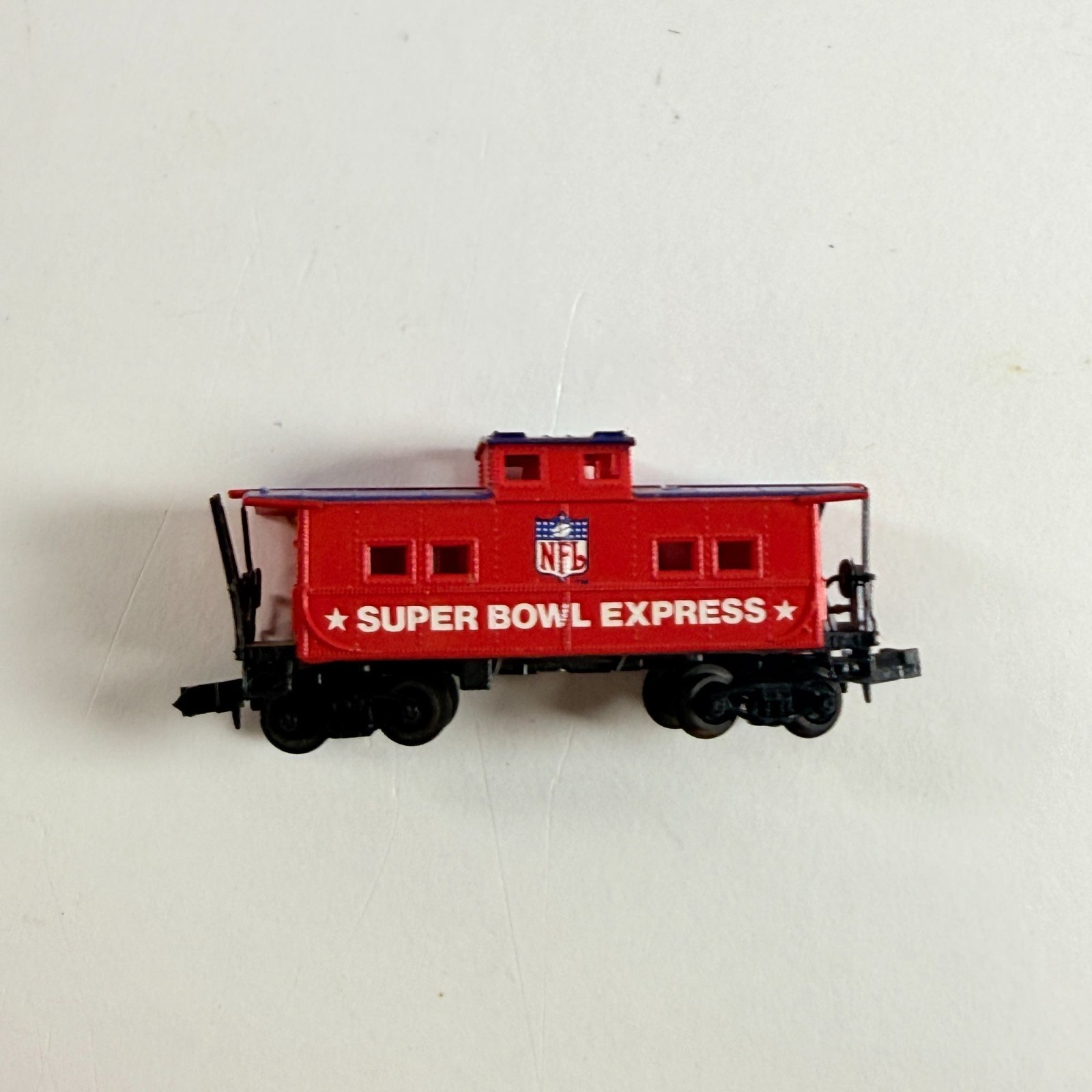Vintage Life Like N Scale Super Bowl Express F7A Diesel Locomotive Runs Sluggish