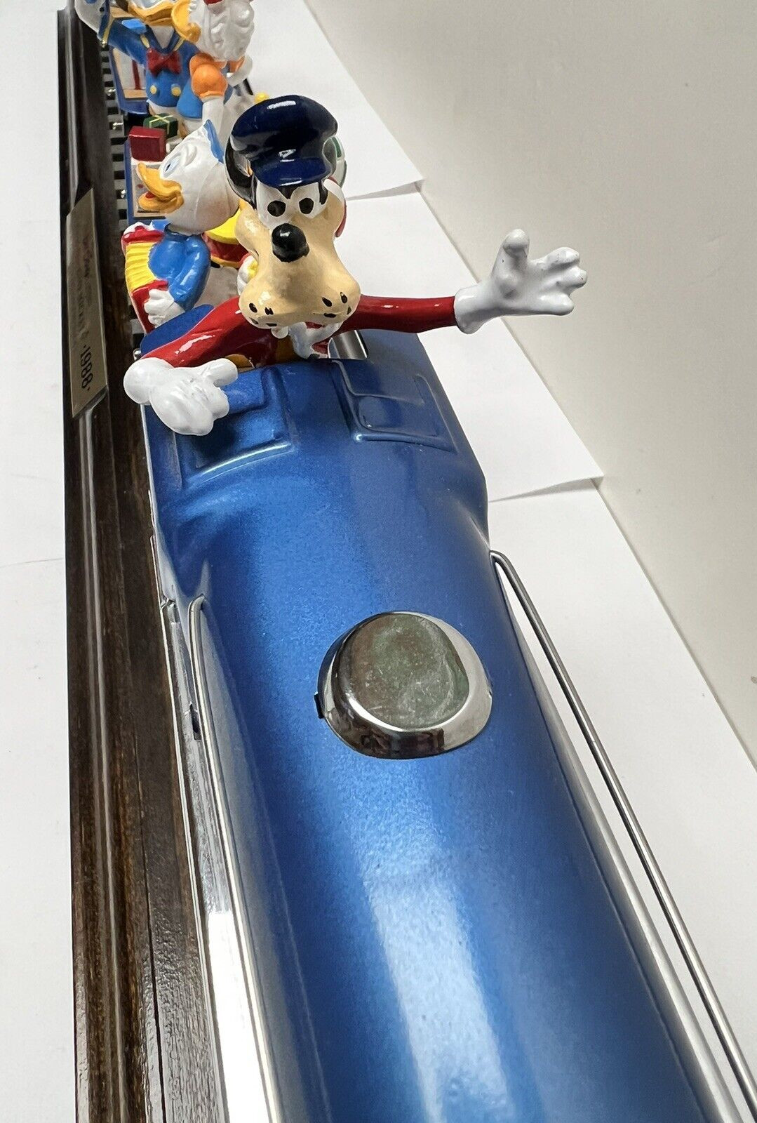 1988 WALT DISNEY PRIDE LINES MICKEY MOUSE HAPPY 60TH BIRTHDAY TRAIN & DISPLAY
