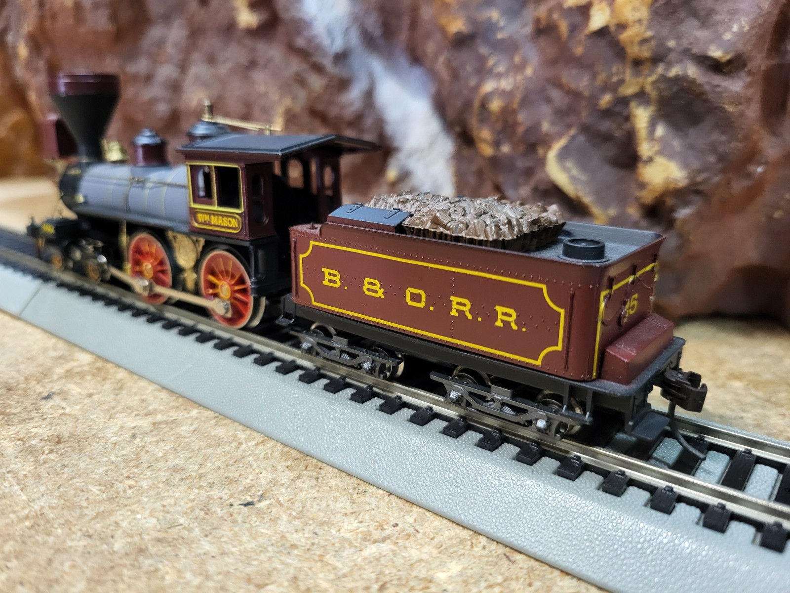 IHC M1222 HO Scale 4-4-0 William Mason, Balitomore & Ohio, $7/$3/$15 Ship