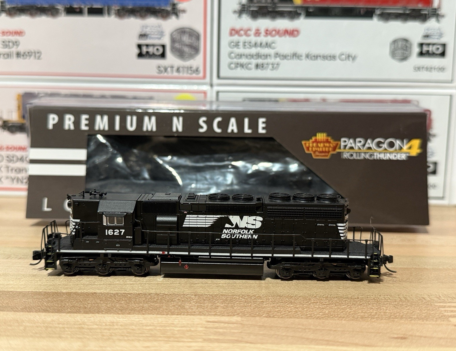 Broadway Limited N EMD SD40-2 Norfolk Southern #1627 DCC&Sound 6214 USED