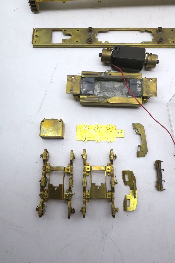 HO Overland Models OMI 5097 Brass Reading U30C Diesel Locomotive RDG #6300