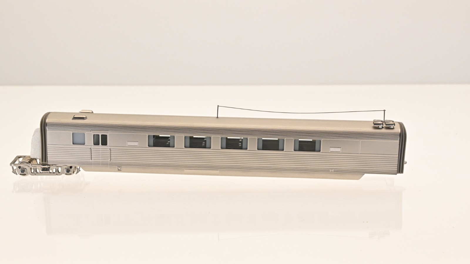 Challenger Imports Brass Pioneer Zephyr CB&Q Late Version 4 Car set HO