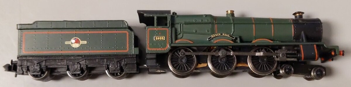Graham Farish 372-000 N British Railway 49XX Garth Hall 4-6-0 Steam Loco #5955