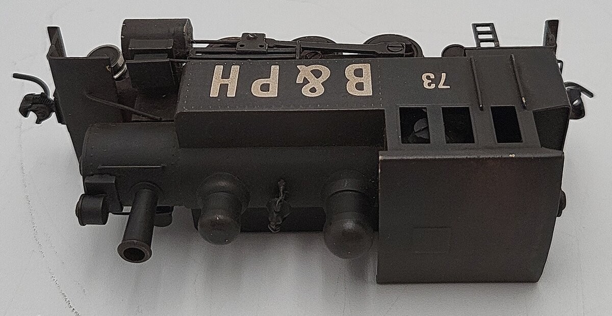 HO Scale Brass 2-6-2 Steam Locomotive B&PH #73