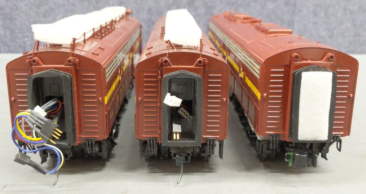MTH 20-2894-1 O PRR E-8 ABA Diesel Engine Set w/PS 2.0 & DCC #5809A/5711A/5711B