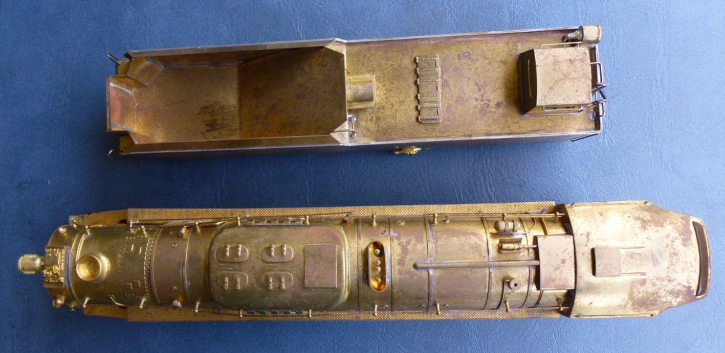 HO Brass Locomotive Pennsylvania RR 2-10-4 Class “J-1A” Japan
