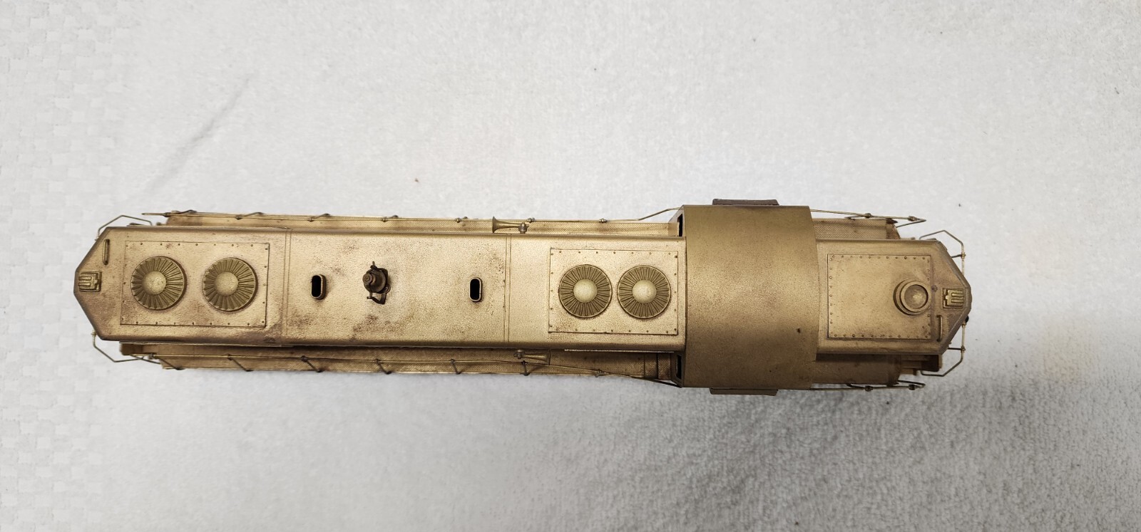 Vintage U S Hobbies KTM Brass Locomotive # 6453 Unpainted – O Scale