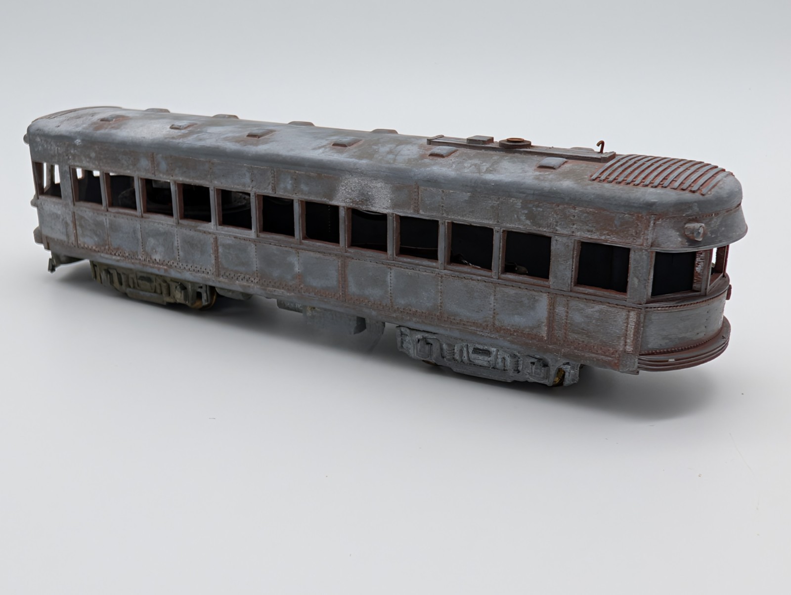HO SCALE PENNSYLVANIA SCALE MODELS INDIANA RAILROAD INTERURBAN TROLLEY STREETCAR