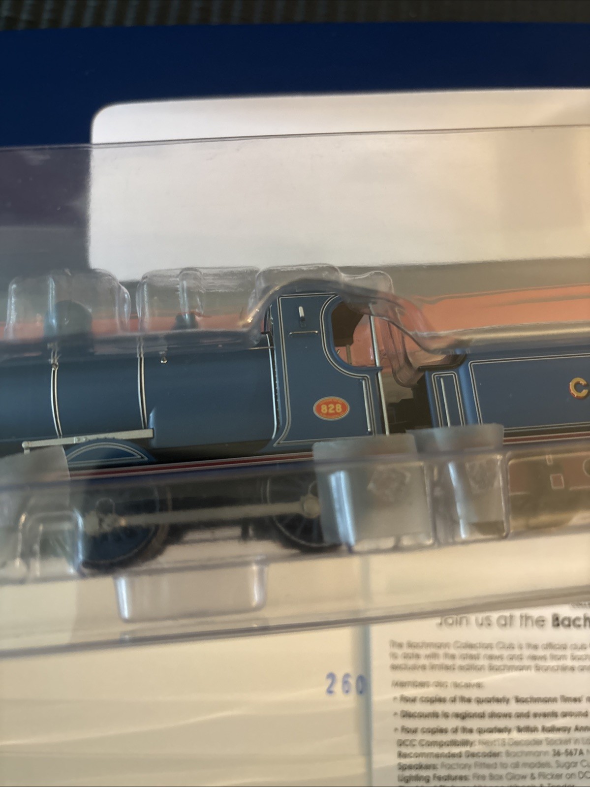 Bachmann Branchline OO Caledonian Railway 812 #828 35-280Z CR Lined Blue NISB
