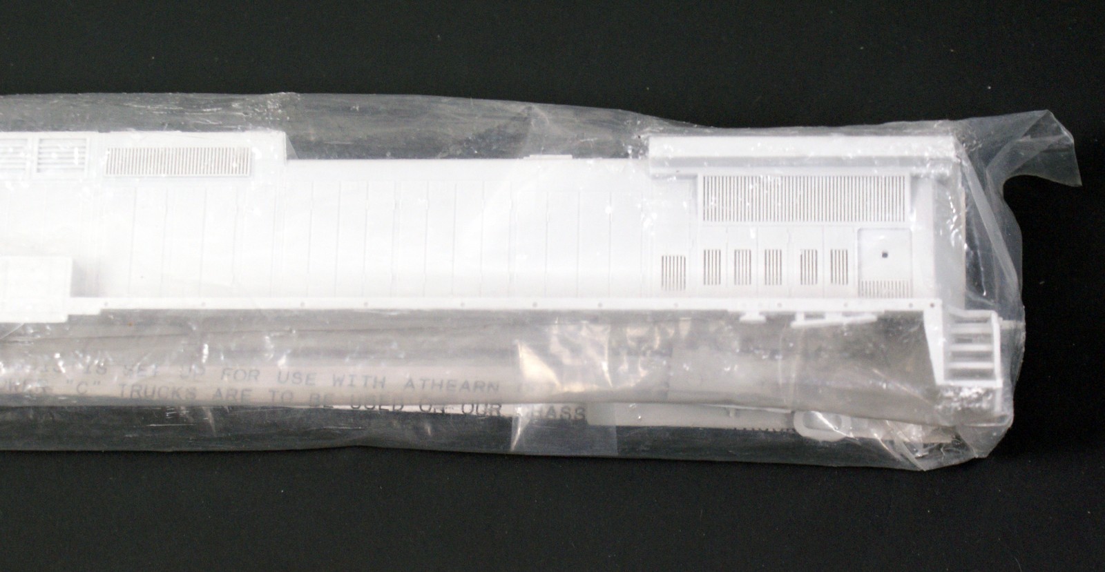 Rail Power Products Dash 8-40CW Undecorated Shell with Instructions, Sealed, NOS
