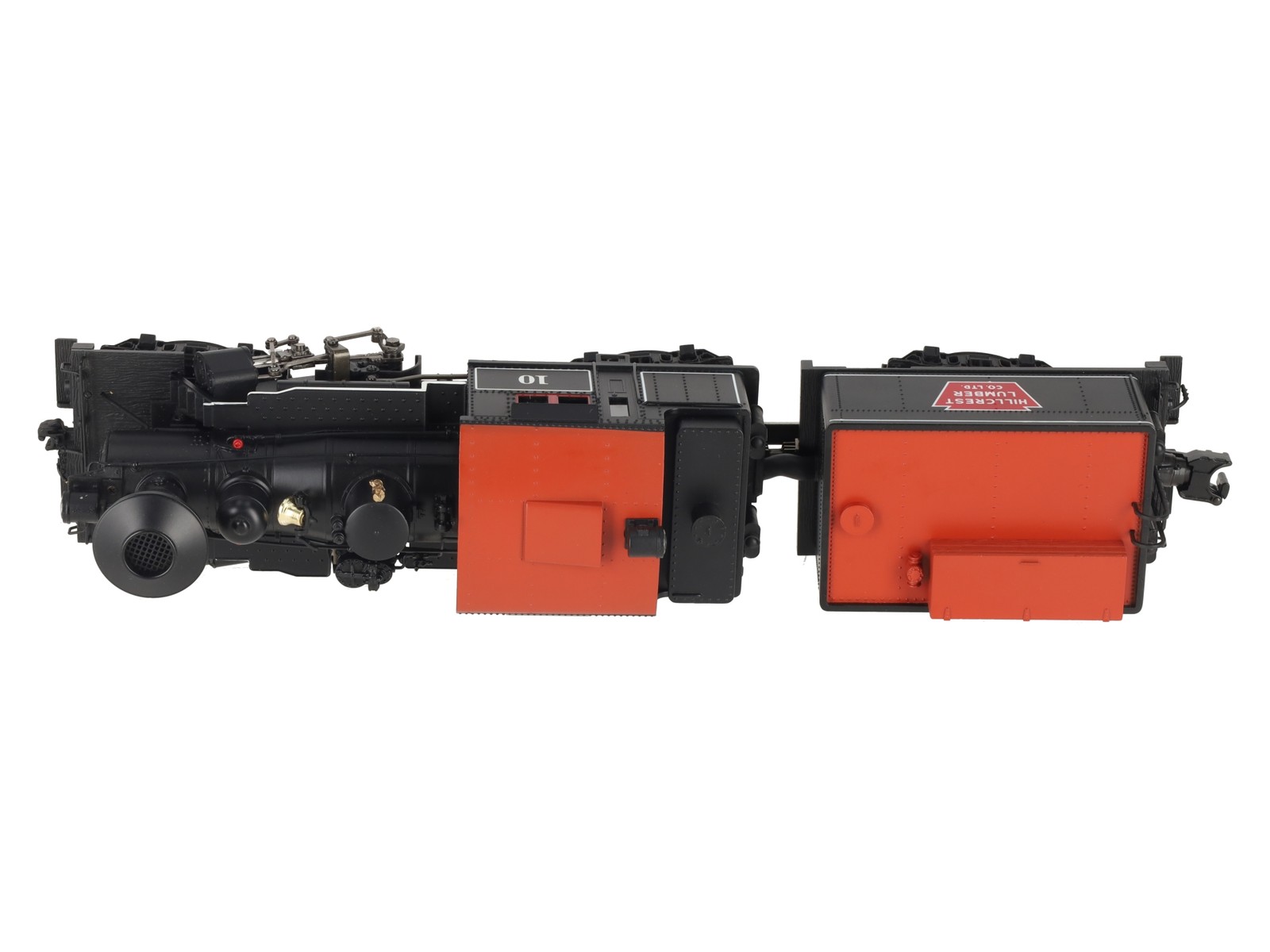 MTH 20-3039-1 O Gauge Hill Crest Lumber Co. Climax Logging Locomotive #10 w/PS2