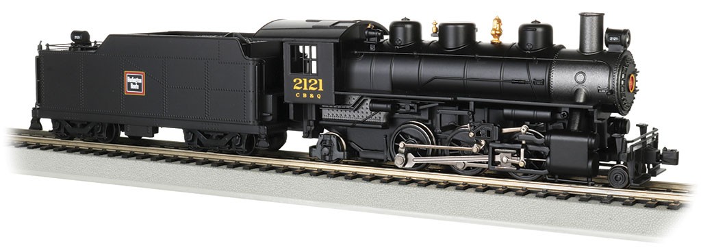 Bachmann Trains 51508 CB&Q Burlington 2-6-2 Prairie Steam Locomotive HO Scale