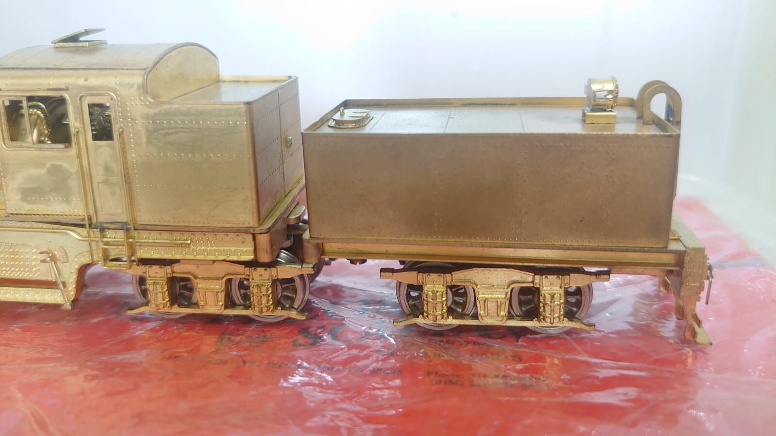 PSC KTM Brass Western Maryland Ry Three Truck Geared Shay – HO scale