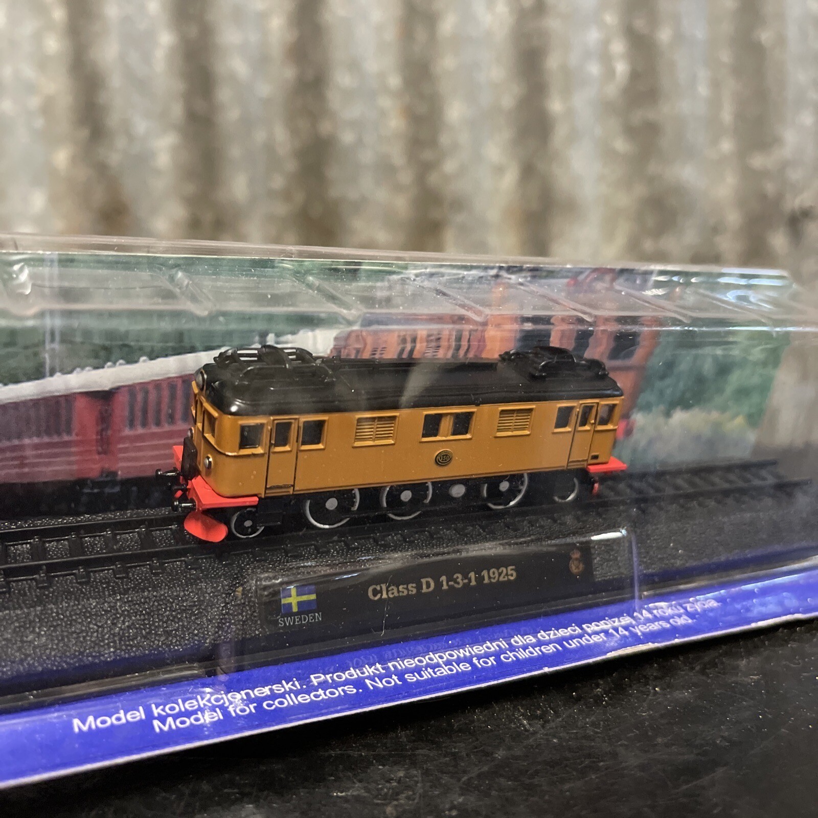 Class D 1-3-1 Sweden, Model Train Railway – Locomotives of the World BNIB