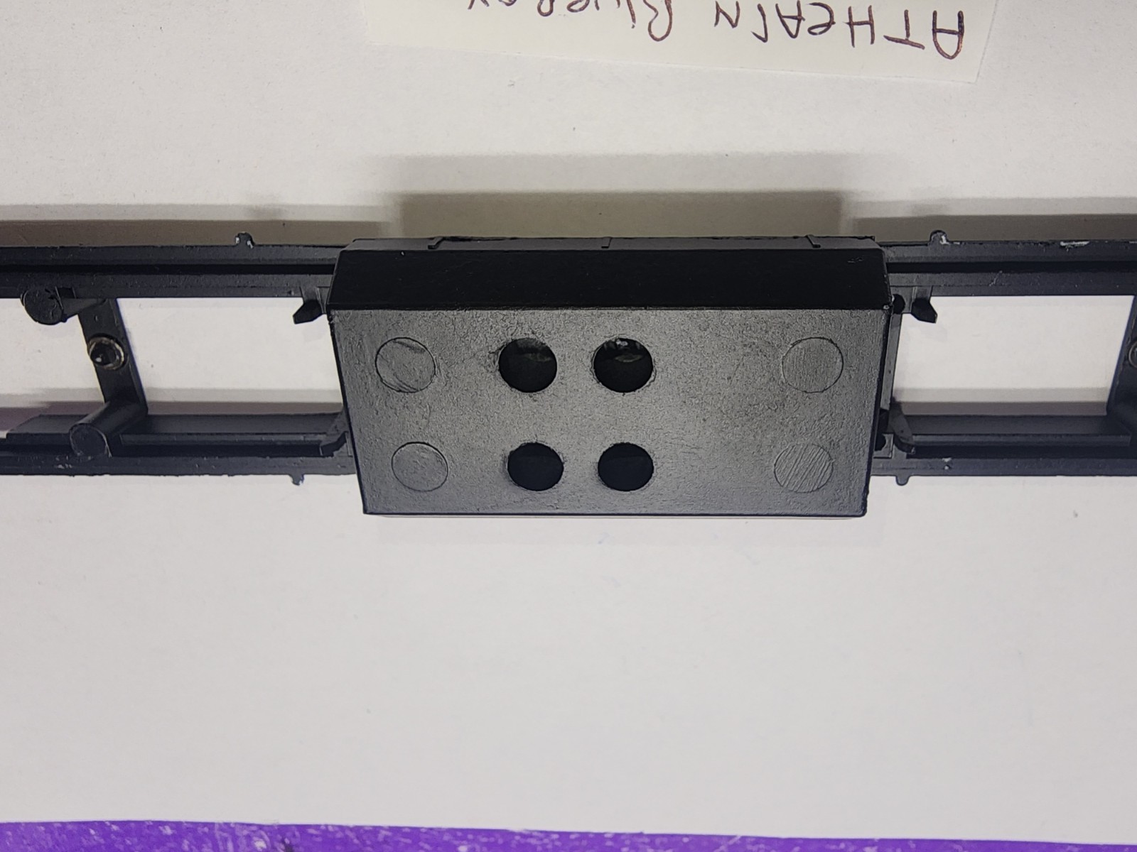 DIECAST METAL UNDERFRAME CHASSIS AIR TANKS U28,30,33 C Athearn HO 34206