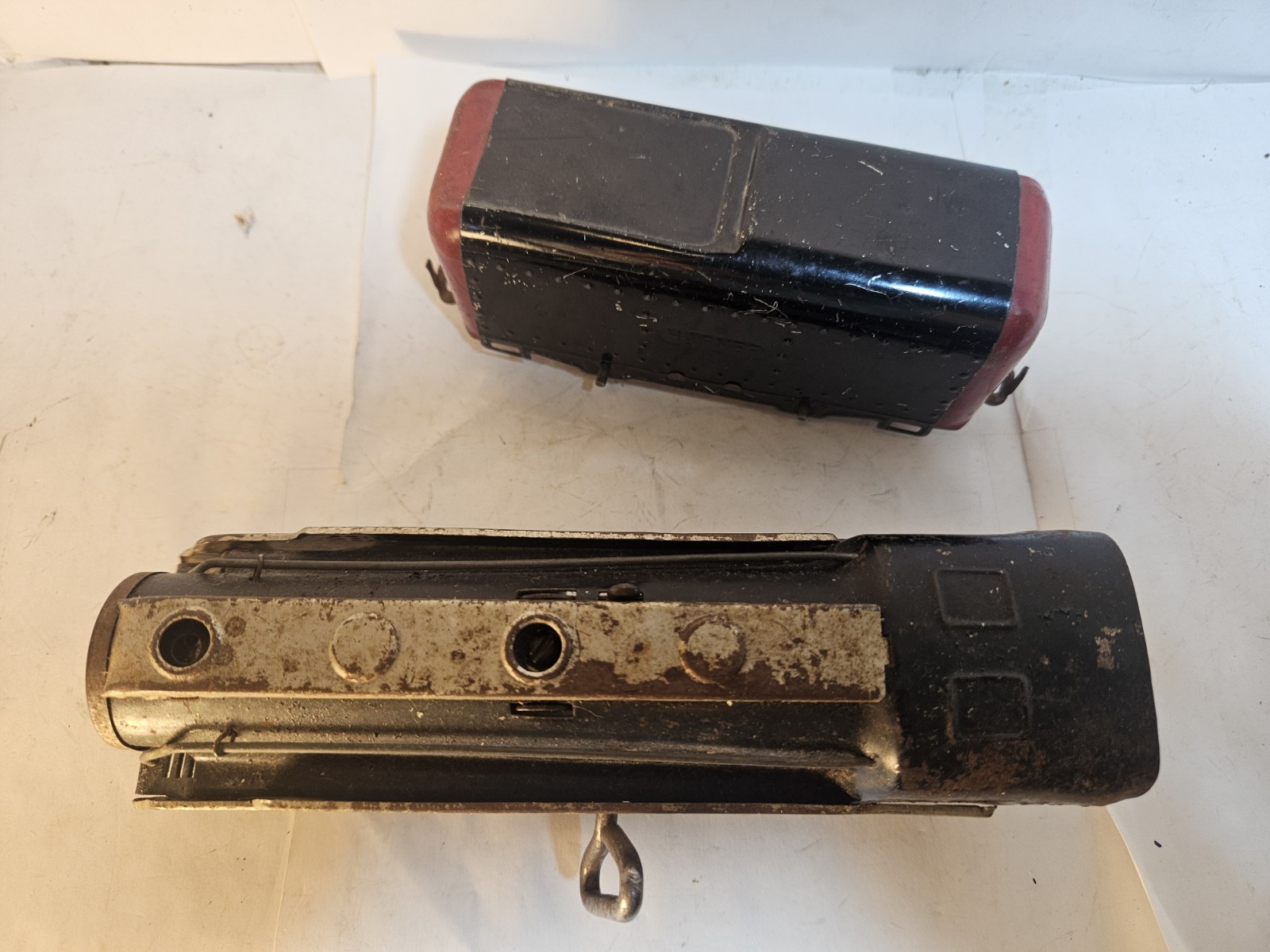 Hafner Pre-war O gauge 1010 Black & Silver Locomotive and Tender. (#10)