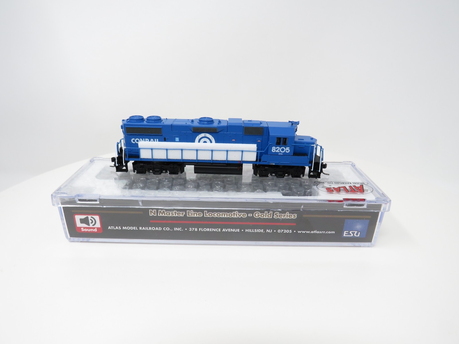 Atlas N 40004841 DCC ESU LokSound Conrail EMD GP38-2 Phase II Diesel Locomotive