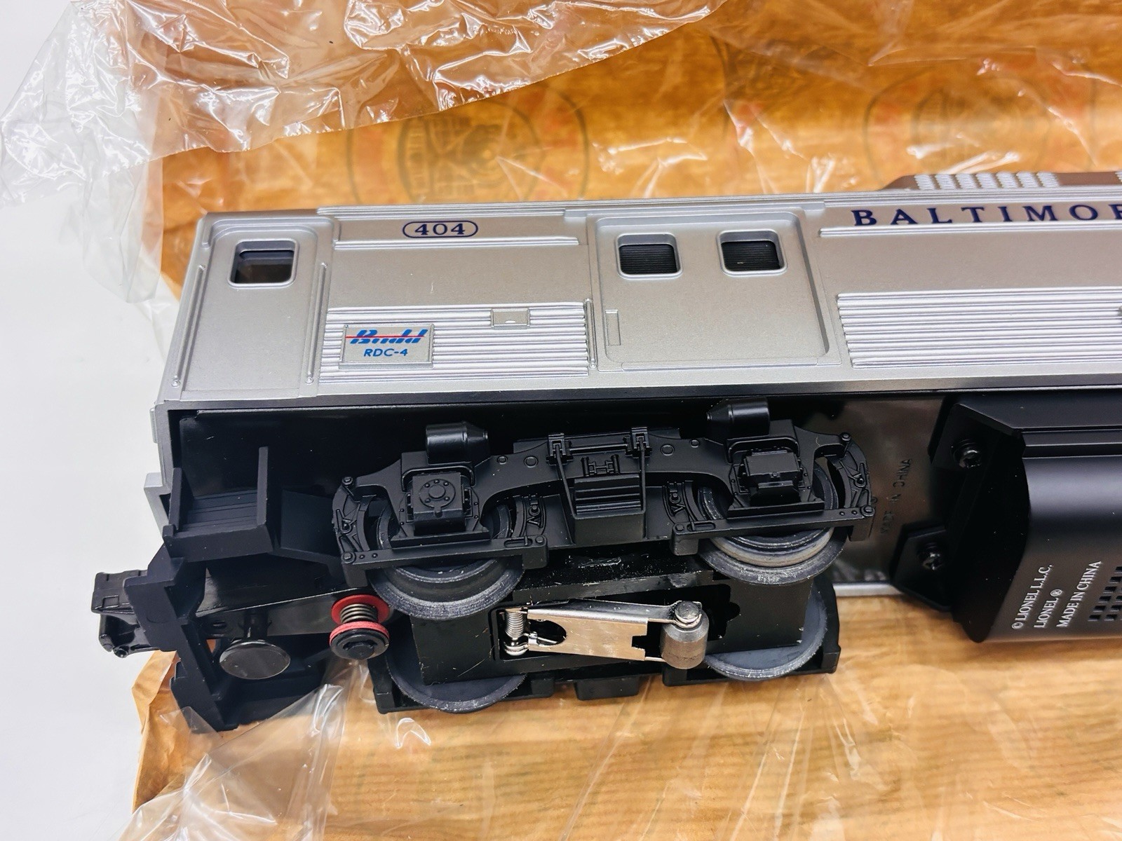 Lionel 2276W Baltimore & Ohio Budd RDC 3 Car Commuter Train Set 6-38311 New