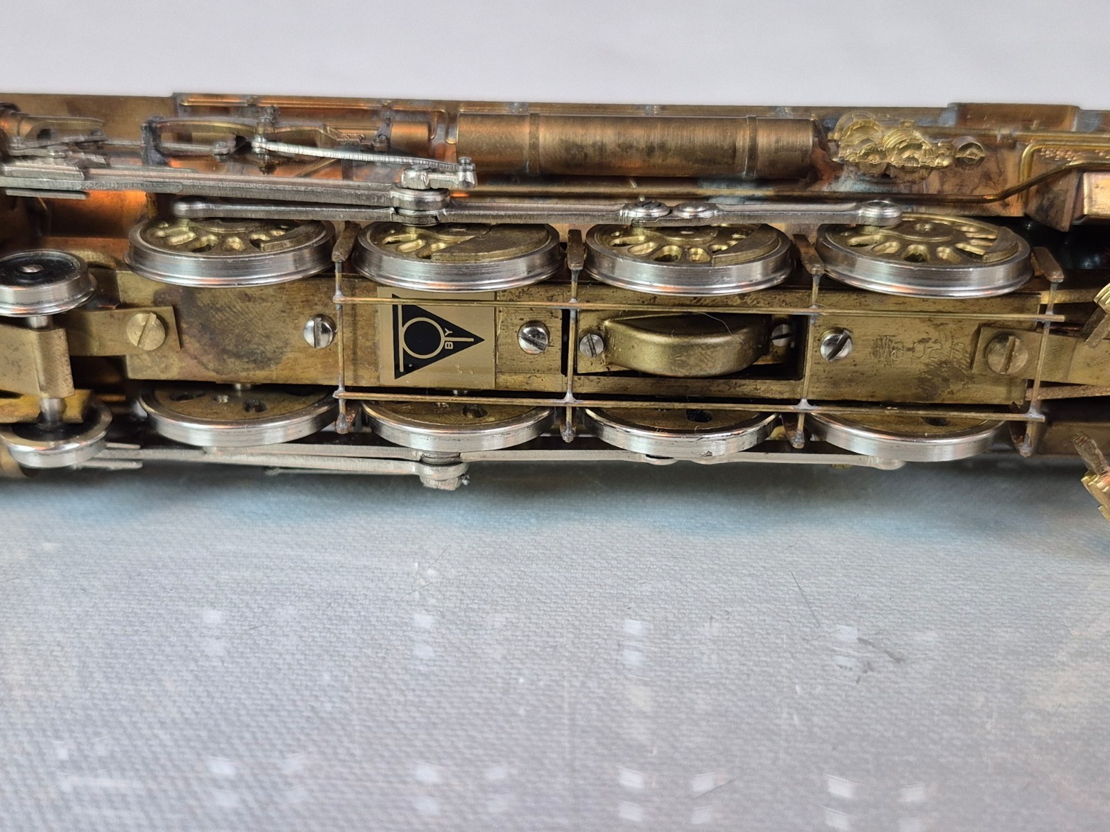 HO BRASS PFM CROWN TOBY JAPAN CHICAGO BURLINGTON & QUINCY 4-8-4 CLASS O-5