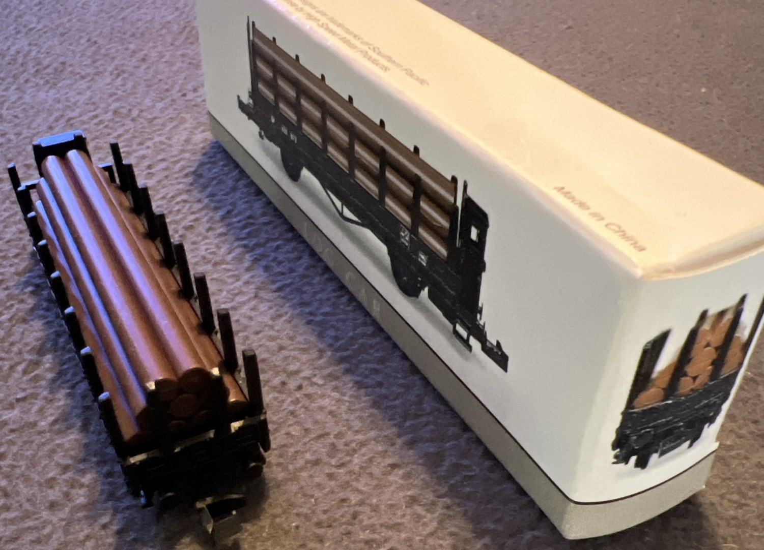 5 MICRO-TRAIN SOUTHERN PACIFIC 3″ N Guag Hopper Log Piggyback Caboose Canister