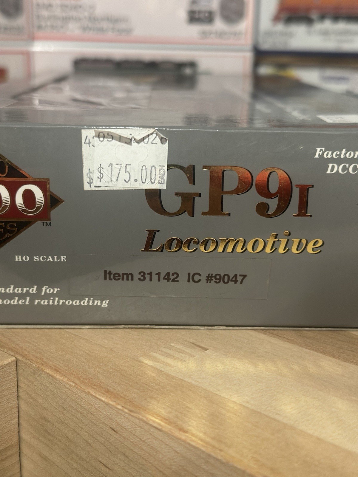 Proto 2000 HO EMD GP9 Illinois Central IC #9047 DCC Sound USED
