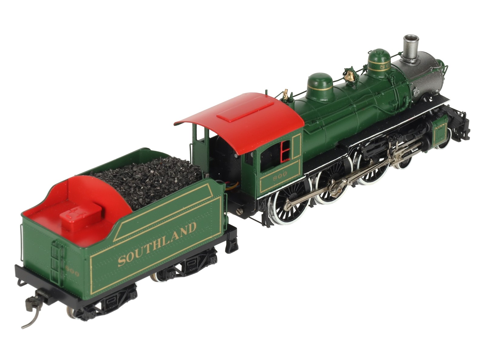 Empire-Midland DL-107 BRASS HO New Haven 4-6-0 Steam Engine & Tender #848 – DCC