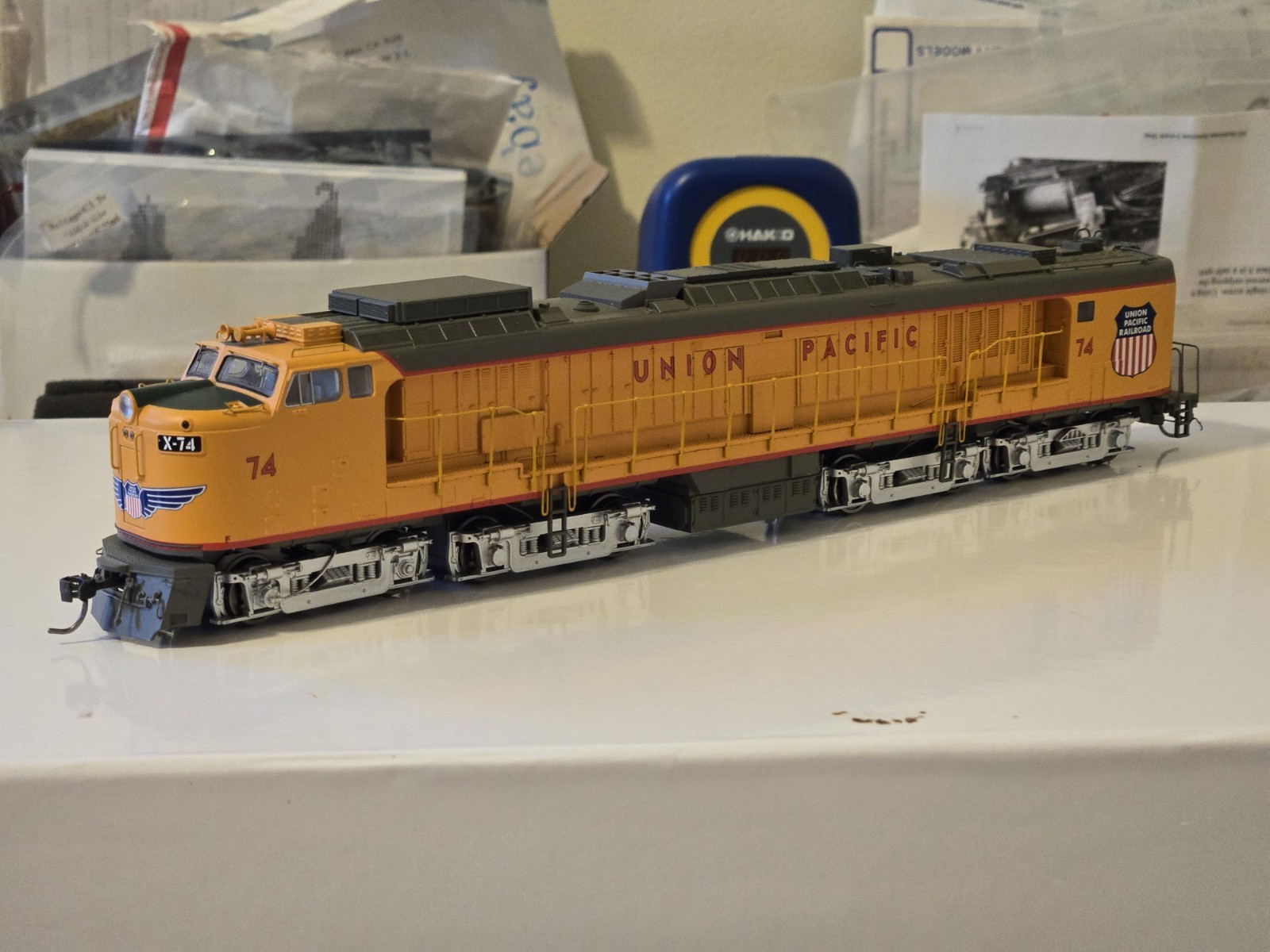 Athearn HO Union Pacific Veranda Turbine with ESU Sound/LEDs