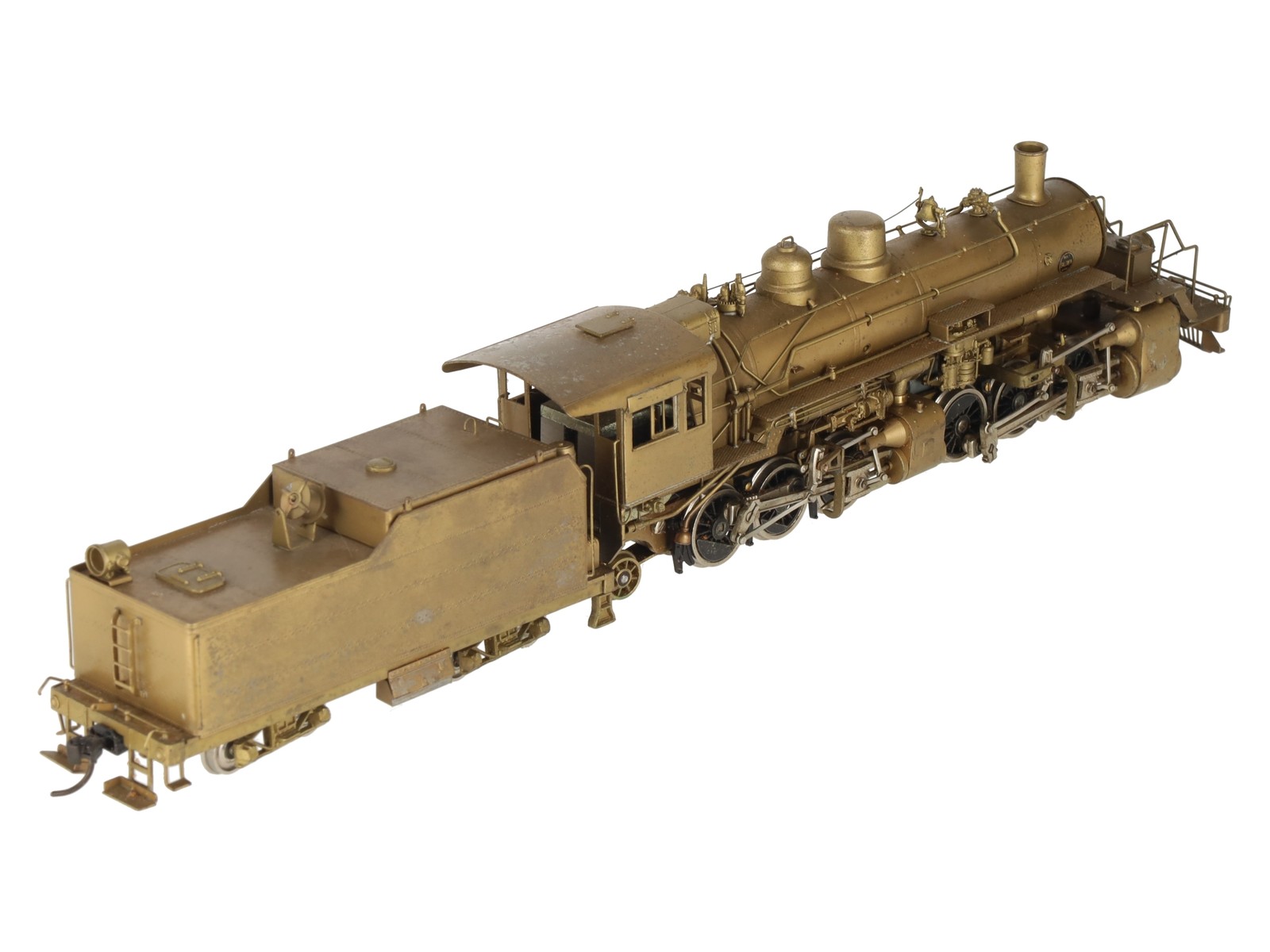 PFM HO Scale Brass Sierra Railroad 2-6-6-2 Articulated Mallet Steam Locomotive