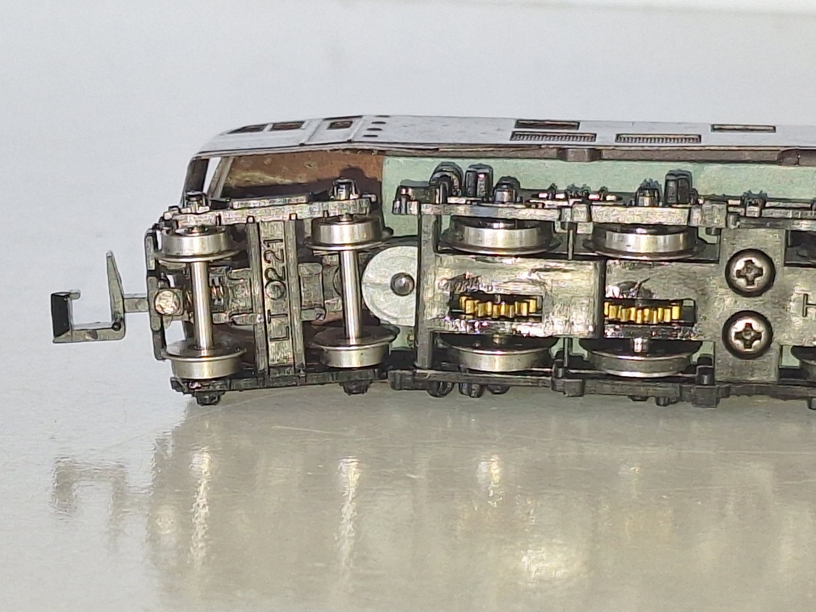 Unbranded N Scale. 4-C-C-4 Electric Loco EF 58152. V/good Cond. No Light.No Box