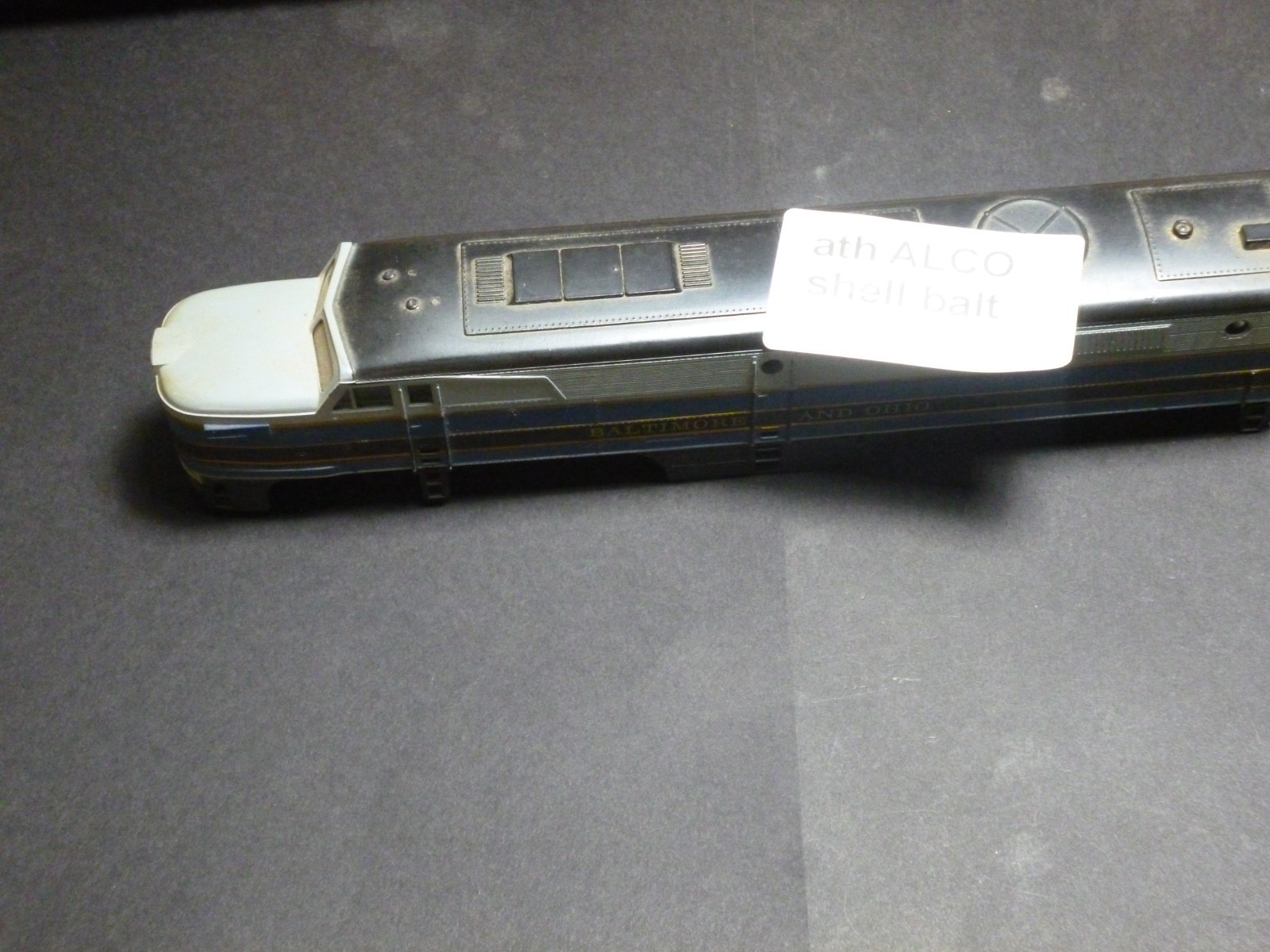 Ho Athearn Diesel locomotive Alco PA shell Baltimore & Ohio