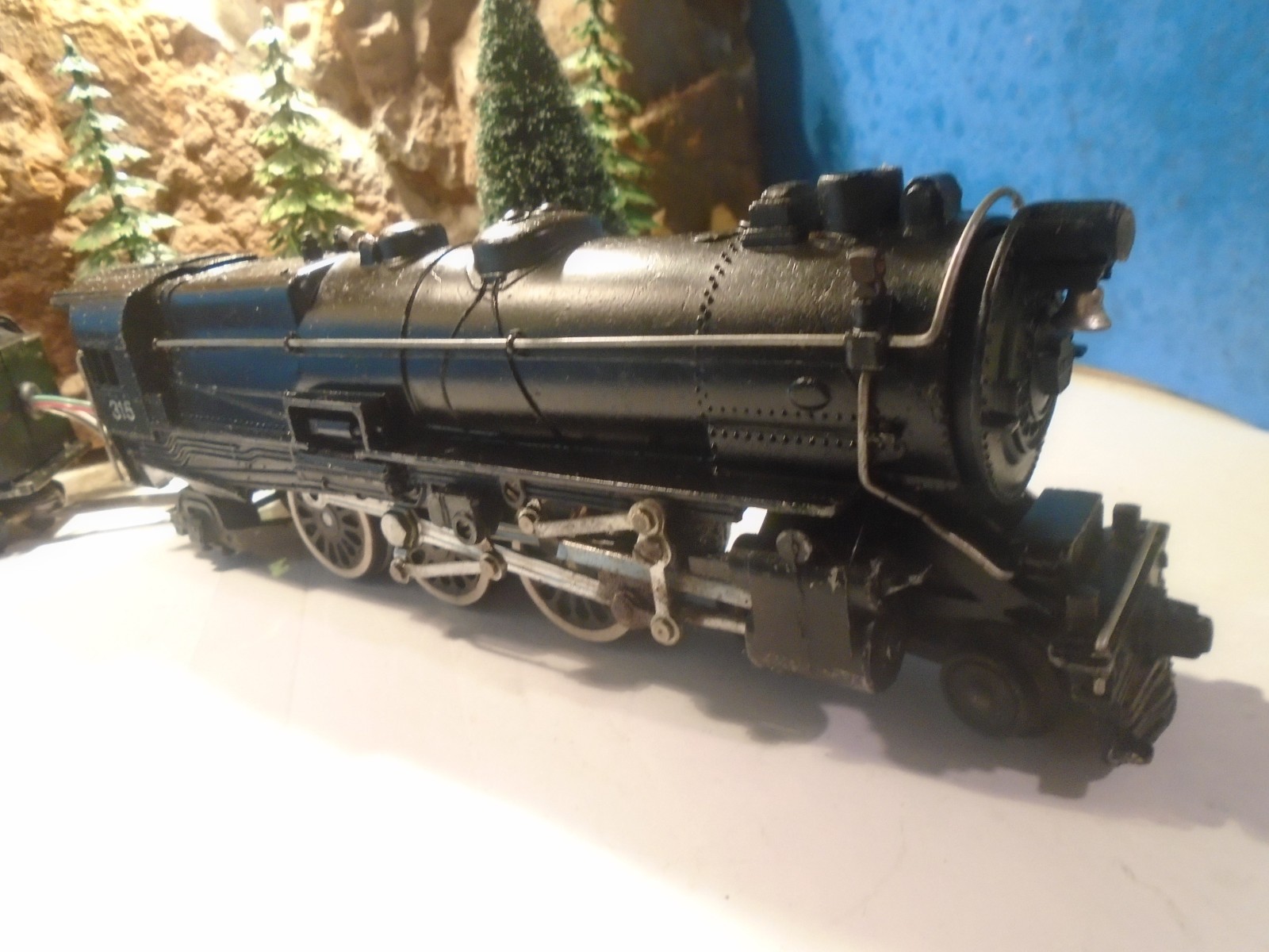 LIONEL 2-4-0 STEAM LOCOMOTIVE No 8302 / SOUTHERN RATTLE TENDER, TESTED 5-164-5