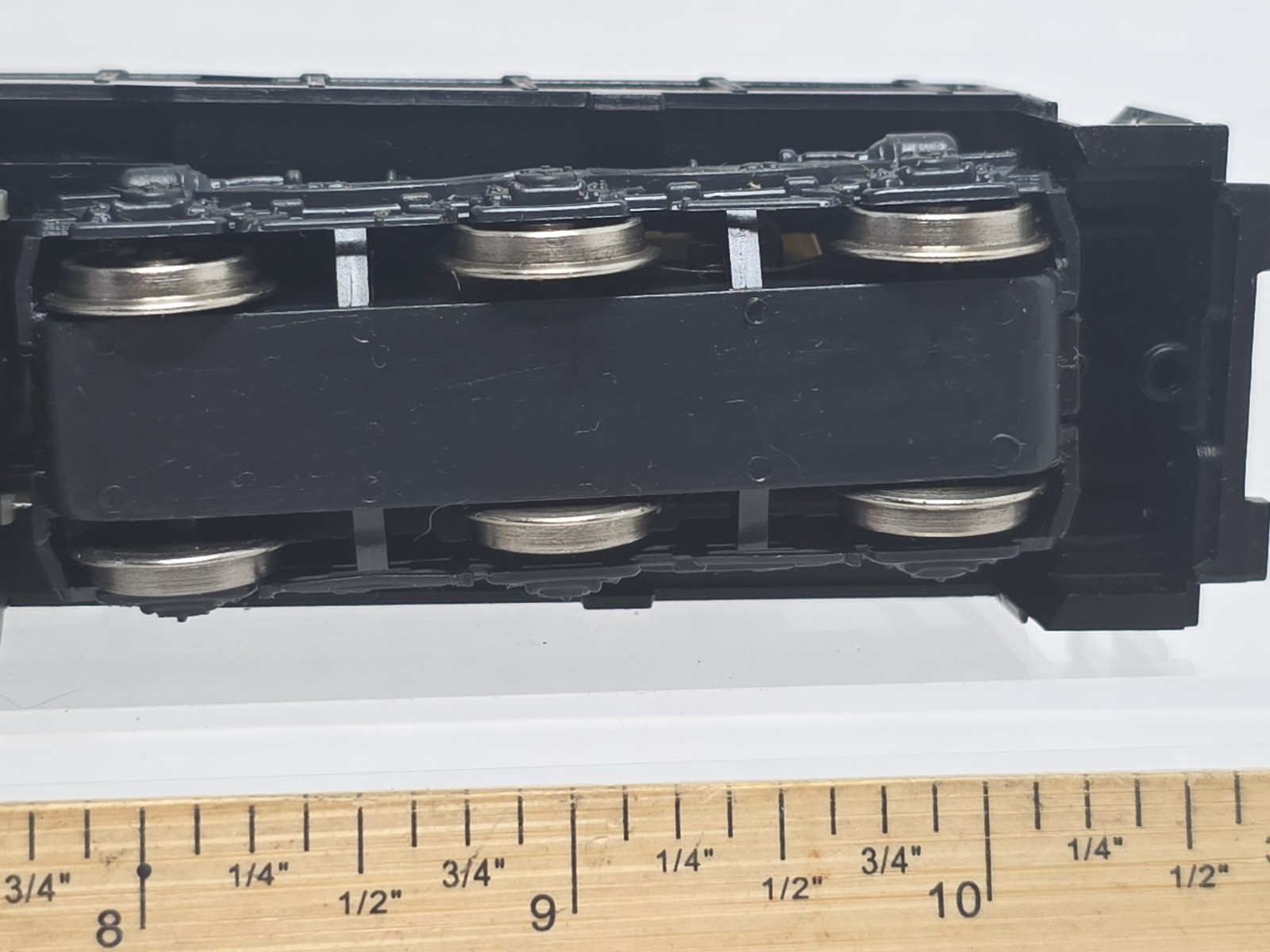 AHM HO Scale 5030-07 Undecorated EMD SD-40 W/ Flywheel Runs Read Desc. LNIB