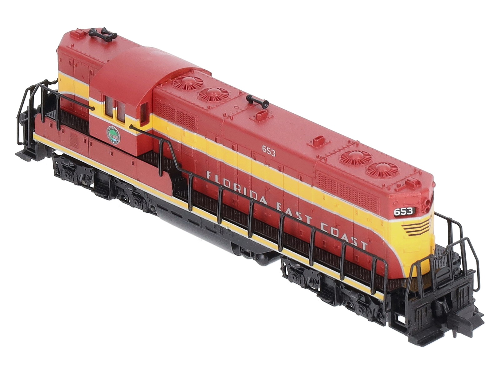 Atlas 48311 N Scale Florida East Coast GP-9 Phase II Diesel Locomotive #653 LN
