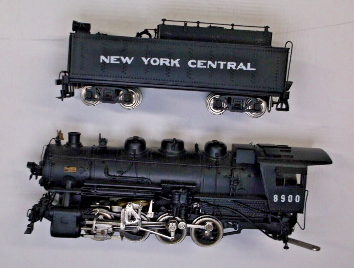 HO Tenshodo brass New York Central 0-8-0 steam engine in orig box (lot BB 472)