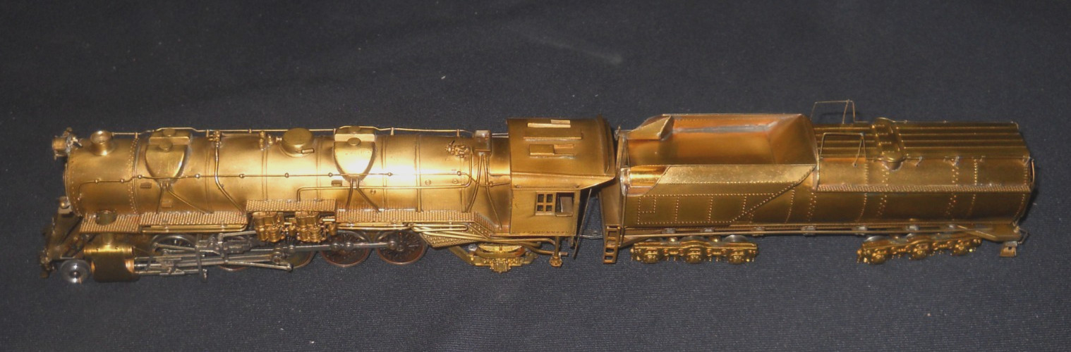 HO LMB Brass B&O 2-10-2 S-1, Tested & Runs