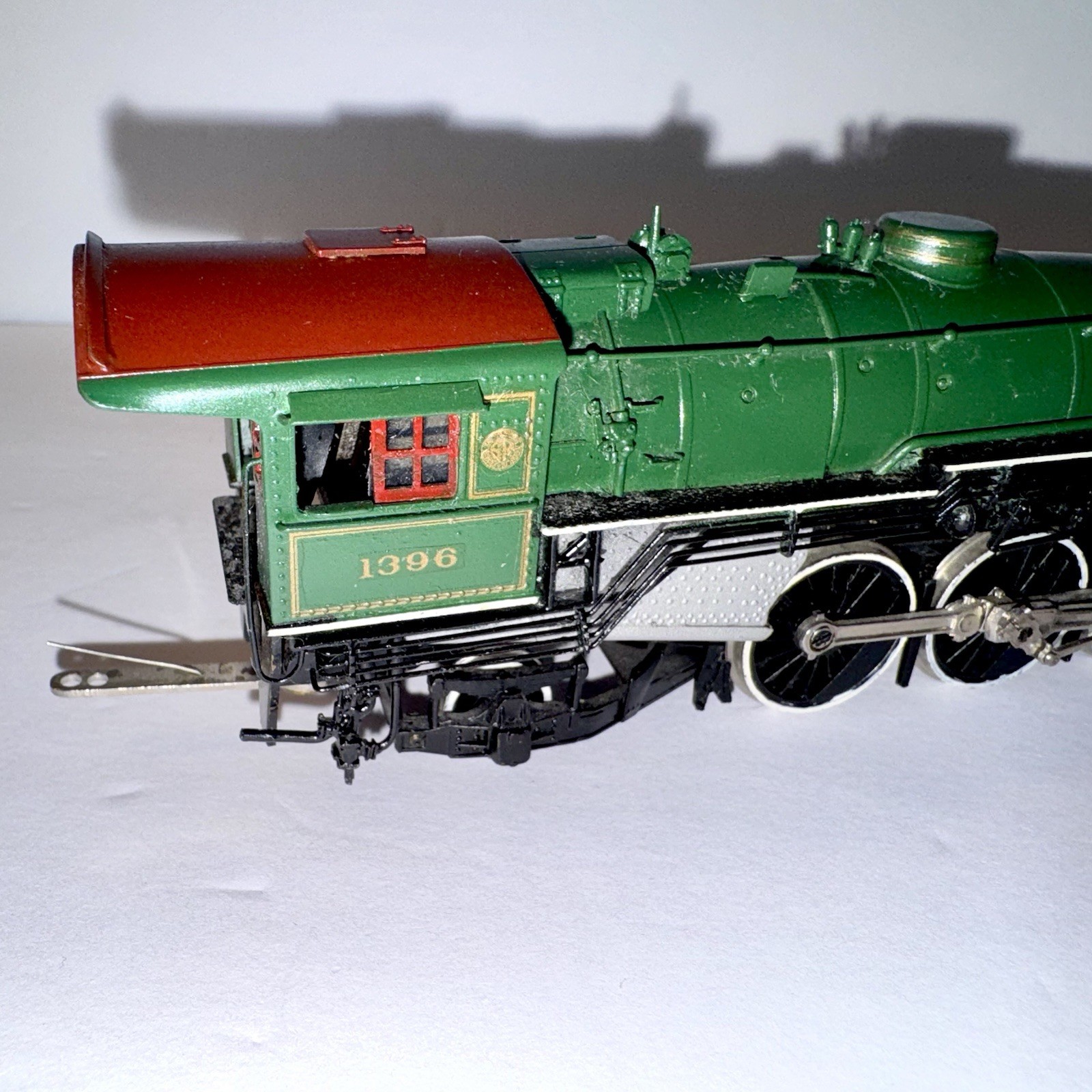 HO UNITED SOUTHERN 4-6-2 BRASS LOCO No. 1396 PACIFIC FAST MAIL PAINTED VINTAGE