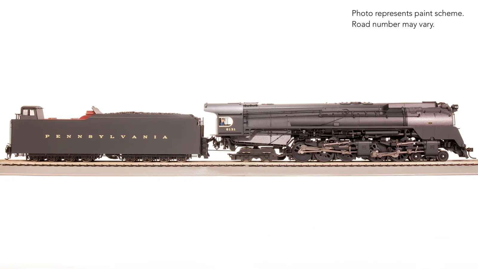 BROADWAY LIMITED 7800 HO PRR Q2 Duplex 4-4-6-4 #6131 Prototype Paragon4 Sound
