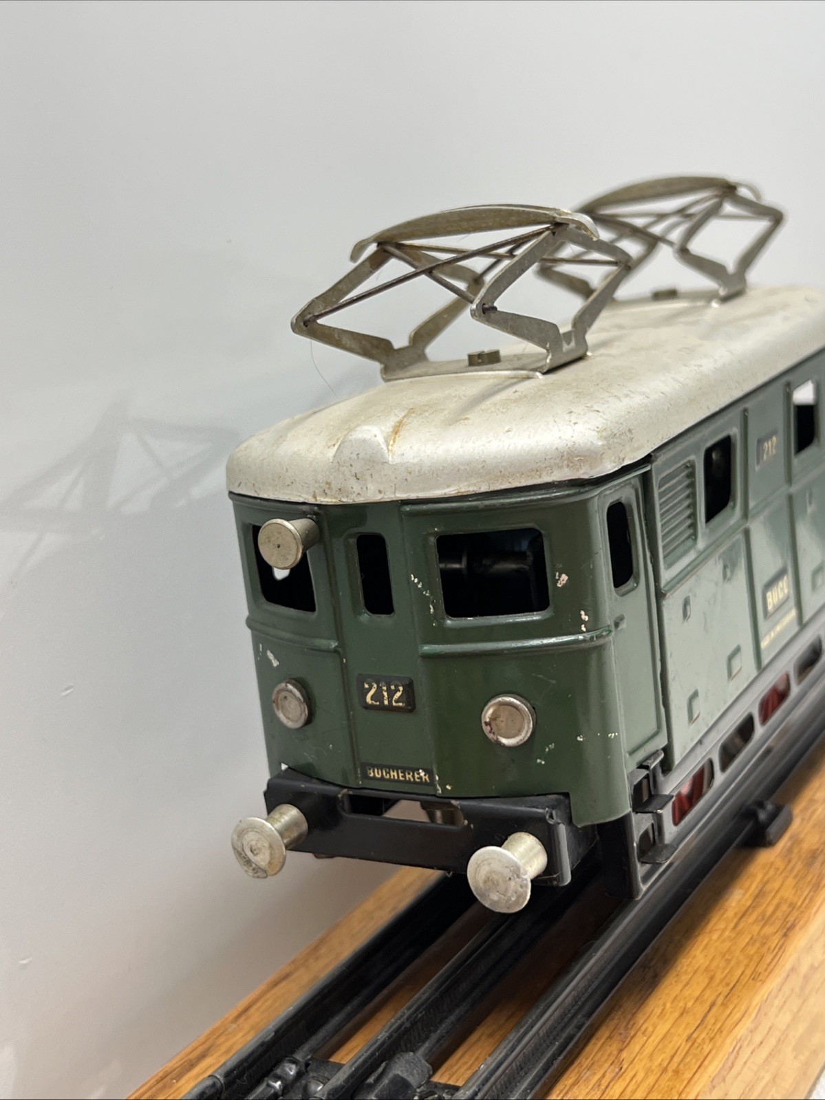 1950s Buco 212 Windup Locomotive Bucherer Forward Reverse Excellent