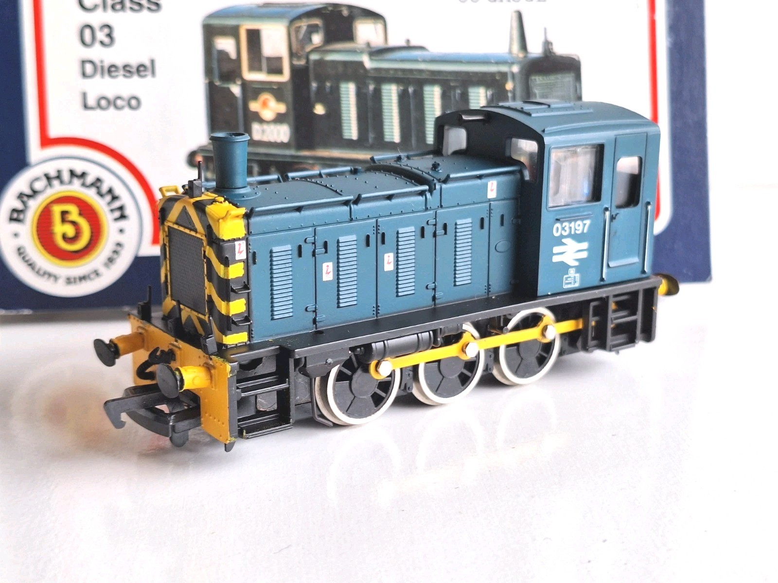 Bachmann 31353, 03 Diesel Loco.New Old Stock.Mint Cond. 2 Rail DC Boxed.OO Scale
