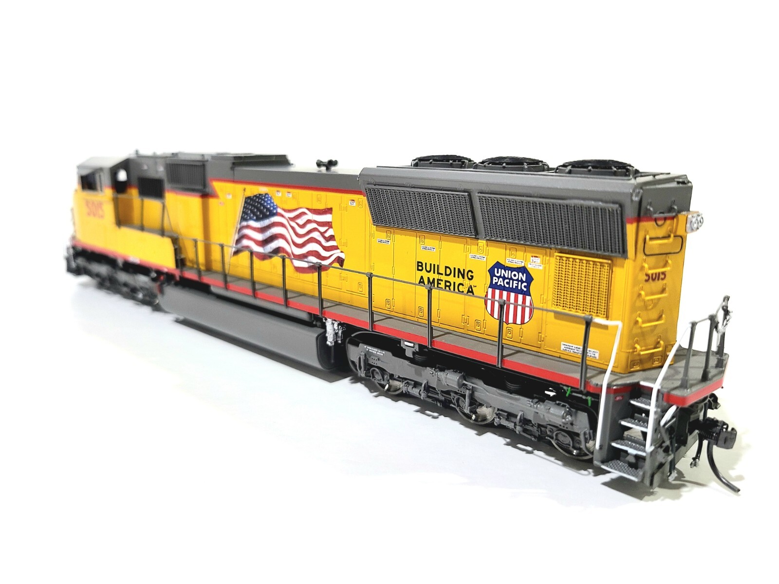 Overland OMI UP SD70M Union Pacific Flared Radiators #5015 HO Brass #AA-1103-2