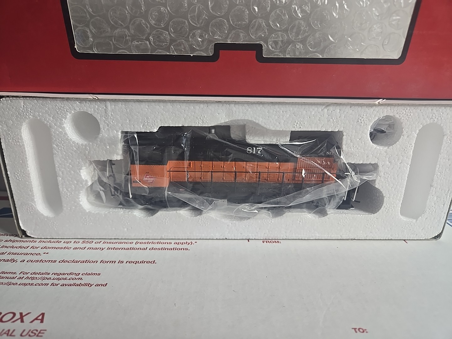 ATLAS HO ALCO S-4 MILWAUKEE ROAD LOCOMOTIVE SWITCHER #817 ITEM #8757 NEW