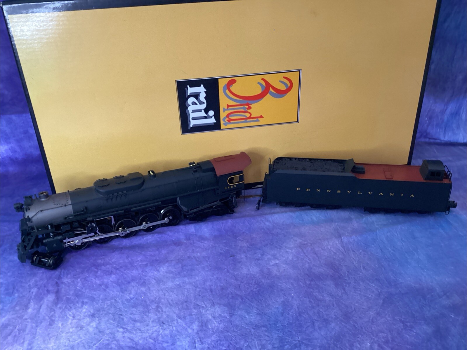 3rd Rail Sunset Models PRR J1a 2-10-4 #6465 w/Box EXC Custom Paint